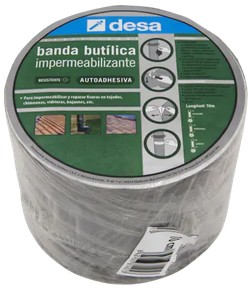 50568530  Cinta Impermeable DESA 10 cms. 10 mts