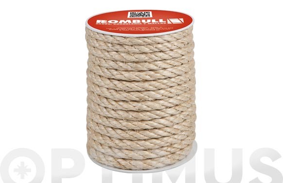 50690490  Cuerda Sisal 4c  6 mm 25 Mts