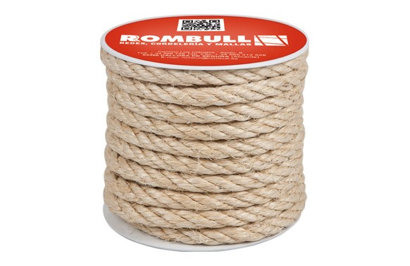 50853360  Cuerda Sisal 4c 12 mm 25 Mts